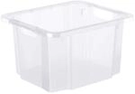 Rotho Reverso Aufbewahrungsbox 26l, Kunststoff (PP) BPA-frei, transparent, 26l...