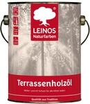 Leinos Terrassenholz&ouml;l 2,50 l &ndash; r&ouml;tliches Premium Holzschutz&ouml;l f&uuml;r au&szlig;en,