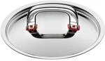 WMF Premium One Topfdeckel 16 cm, Cromargan Edelstahl poliert, Metalldeckel mit