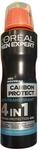 L'Or&eacute;al Paris Men Expert Deo Spray Carbon Protect 4 in 1, 1er Pack (1 x 150 ml)