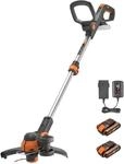 WORX WG163E Akku Rasentrimmer 20V &ndash; Kantenschneider Rasen &ndash; 2-in-1 Funktion: