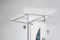 Gutta Pultvordach PT/GR Gerade Edelstahl 7200533
