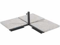 Schneider Plattenständer Standard für Wegeplatten, 837-15, anthrazit, Stahl, 3 kg