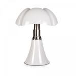 Martinelli Luce 620/J/MA Pipistrello Mini-LED-Tischleuchte, 9 W, wei&szlig;