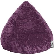 SITTING POINT only by MAGMA Sitzsack Fluffy L ca. 120 Liter aubergine (bis ca. 7