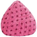 Sitting Point 34751 052 Sitzsack FluffyStars XL pink