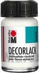 Marabu Acryllack "Decorlack", wei , 15 ml, im Glas VE = 1