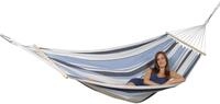 AMAZONAS Stabh&auml;ngematte Samba Marine wetterfest und UV-best&auml;ndig 210cm x 140cm bis