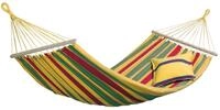 Amazonas EL-1072000 Aruba vanilla H&auml;ngematte, Belastbarkeit 180kg, Liegefl&auml;che 210