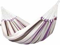 LA SIESTA - Caribeña Purple - Klassische Einzel-Hängematte aus Baumwolle Lila
