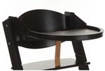 Treppy 1020 EIN zus&auml;tzlicher Schreibtisch zum Kinderstuhl Playtray, schwarz