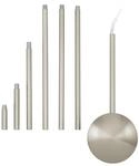 EGLO Kabelkanal Extention, Kabelf&uuml;hrung aus Stahl, Farbe: Nickel matt, L&auml;nge: 320