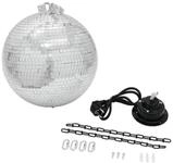 EUROLITE Spiegelkugel 30cm mit MD-1515 Motor | Set mit Motor, Spiegelkugel und Kette