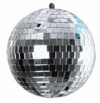 EUROLITE Spiegelkugel silber (15 cm) | Klassische Spiegelkugel