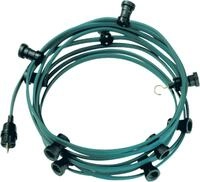 Bachmann 740.005 Lichterkette mit Stecker und Endst&uuml;ck mit 10 Fassungen