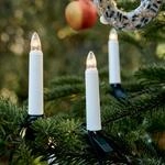 hellum Lichterkette Weihnachtsbaum, Made in Germany, Christbaumbeleuchtung mit Clip,
