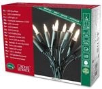 Konstsmide LED Minilichterkette, 100 warm wei&szlig;e Dioden, 230V, Innen, gr&uuml;nes...