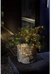 Konstsmide 3740-100 LED Globelichterkette mit runden Dioden/f&uuml;r Au&szlig;en (IP44) /