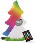 8 seasons design RGB Weihnachtsbaum Shining Tree 78cm (Wei&szlig;) Farbwechsel, gro&szlig;er