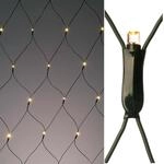 hellum-Lichternetz au&szlig;en warmwei&szlig;e Buschbeleuchtung 105 warm-wei&szlig;e LED 1,05x1,2m