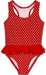 Playshoes UV-Schutz Badeanzug M&auml;dchen Schwimmanzug Badebekleidung, Punkte, 98/104