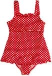 Playshoes UV-Schutz Badeanzug Mädchen Schwimmanzug Badebekleidung, Punkte mit Rock, Playshoes UV-Schutz Badeanzug Mädchen Schwimmanzug Badebekleidung, Punkte mit Rock,