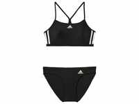 adidas Damen Bikini Infinitex 3-Streifen 2 Piece Sporty, Black/White, 44