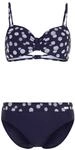 Lascana Damen Damen B&uuml;gel Bikini Set im Punkte- Design mit miederverst&auml;rktem...