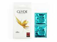 Glyde Ultra 10 vegane Condome, zertifiziert mit der Vegan-Blume