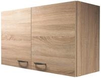 Flex-Well K&uuml;chen-H&auml;ngeschrank HERNE - Oberschrank - 2-t&uuml;rig - Breite 100 cm -