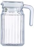 Luminarc ARC 75201 Quadro Krug, K&uuml;hlschrankkrug mit Deckel, 500ml, Glas,