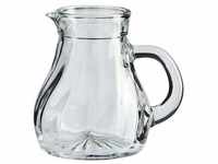Stölzle Oberglas Wasserkrug Glas Salzburg 6er Set/Stabiler Glaskrug 0,125