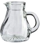 St&ouml;lzle Lausitz Salzburg Krug 0,125 l 12er-Set, Glaskrug mit Henkel, Spiralrelief