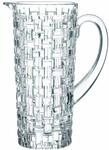 Nachtmann Krug 1 Liter, Bossa Nova, 92074, Wasserkrug aus Kristallglas, Glaskrug