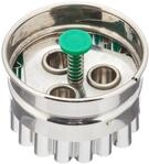 St&auml;dter 954053 Linzer 3- Loch Ausstecher mit Auswerfer klein, Edelstahl,