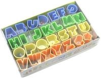 St&auml;dter 171299 - Ausstecher Alphabet &ndash; Set, 28-teilig