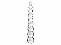 Icicles No.2 Beaded Clear Glass Dildo