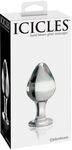 Pipedream Icicles&reg; No. 25, Clear, 9 cm