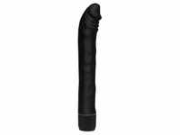 You2Toys Vibrator Noir Black - softer Vibrator mit ausgeprägter Äderung, stufenlose