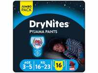 Dry Nites Pyjama Unterhosen Boy 3-5 Jahre, 1er Pack (1 x 16 Stück)