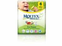 120 Stück MOLTEX Nature No1 umweltfreundliche Windeln Bio Bär Babywindeln...