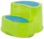 Bieco Tritthocker Kinder Gr&uuml;n | Zweistufiger Hocker Kinder | Bad | Tritt 