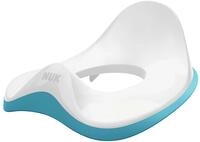 NUK WC Trainer, Toiletten-Sitz f&uuml;r Kinder mit Spritzschutz, petrol