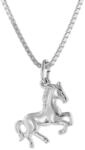 trendor Kinder-Halskette mit Pferde-Anh&auml;nger Silber Kette 63690