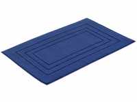 Vossen 1100550479 Feeling - Badeteppich, 60 x 100 cm, reflex blue