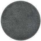 Kleine Wolke Badteppich Relax Anthrazit 100 cm rund