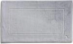 m&ouml;ve Superwuschel Badteppich 60 x 100 cm aus 100% Baumwolle, silber