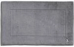 M&Ouml;VE Superwuschel Badteppich 60 x 100 cm aus 100% Baumwolle, Stone