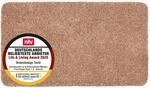 Astra Schmutzfangmatte innen waschbar 75x130 cm &ndash; Sauberlaufmatte beige 100%
