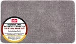 Astra Schmutzfangmatte innen waschbar 75x130 cm &ndash; Sauberlaufmatte grau 100%